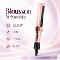 Фен-випрямляч для волосся Blousson AirSmooth 2-в-1, 1200 Вт, Pink
