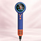 Фен для волосся Blousson AirSense Blue-orange 2000 Вт, з дисплеєм і 3 насадками