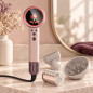 Фен для волосся Blousson AirSense Nude 2000 Вт, з дисплеєм і 3 насадками