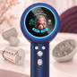 Фен для волосся Blousson AirSense Blue 2000 Вт, з дисплеєм і 3 насадками Фен для волосся Blousson AirSense Blue 2000 Вт, з дисплеєм і 3 насадками